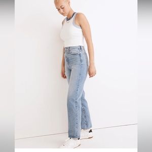 Madewell Women's High Rise Jeans in Light Blue